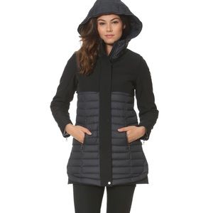 Ciao Milano Flora Charcoal Medium woman’s coat rain jacket